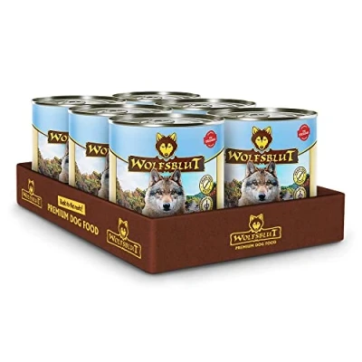 Abbildung von Wolfsblut Cold River 6 x 800 g Forelle Nassfutter Hundefutter Getreidefrei