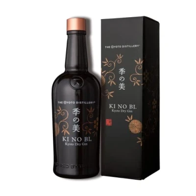 Abbildung von KI NO BI Kyoto Dry Gin Japanischer mit einem fruchtig würzigen Ausklang Inklusive Geschenkverpackung 1x 0,7 l