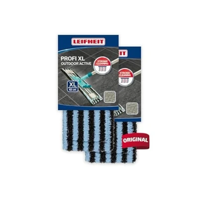 Abbildung von Leifheit 2er Set Wischbezug Profi XL outdoor active