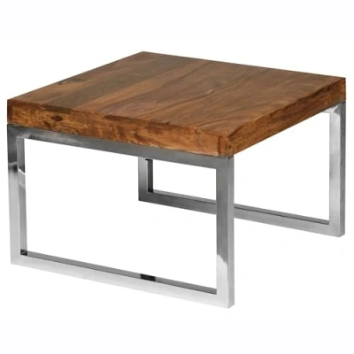 Abbildung von Sheesham Beistelltisch Massiv 60 x cm Massivholz
