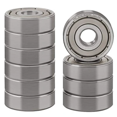 Abbildung von XiKe 10 Stück 627ZZ Mini Kugellager 7x22x7mm Chromstahl und Vorgeschmiert, 627 2Z Rillenkugellager mit Doppelter Metalldichtung.