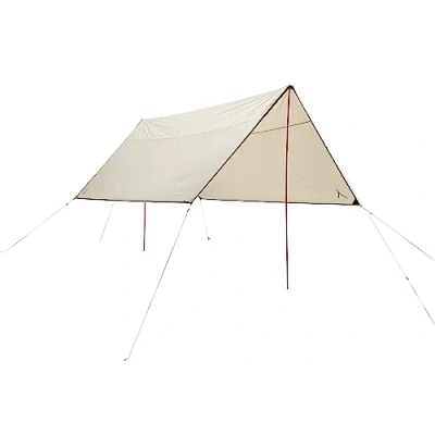 Abbildung von Grand Canyon Shelter Zuni 4 Tarp/Sonnensegel 400 x cm Quadratische Form, UV50+, Wasserdicht Mojave Desert (Beige)