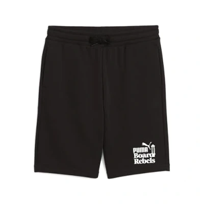 Abbildung von Puma MID90S LONG Unisex kurze Sporthose für Kinder, Größe: 140, Black