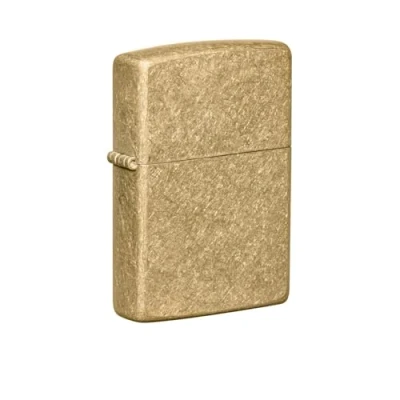 Abbildung von Zippo Winddichtes Feuerzeug Metall Long Lasting Best with Lighter Fluid Nachfüllbares Perfekt für Zigaretten Zigarren Kerzen Taschenfeuerzeug Feuerstarter Trommelmessing