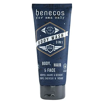 Abbildung von benecos for men only Body Wash 3in1 (6 x 200 ml)