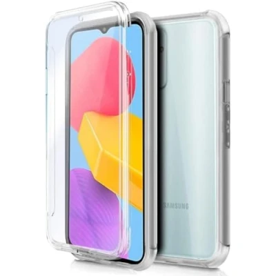 Abbildung von Schutzhülle für Samsung M135 Galaxy M13 / A23 5G (Transparent Vorderseite + Rückseite)