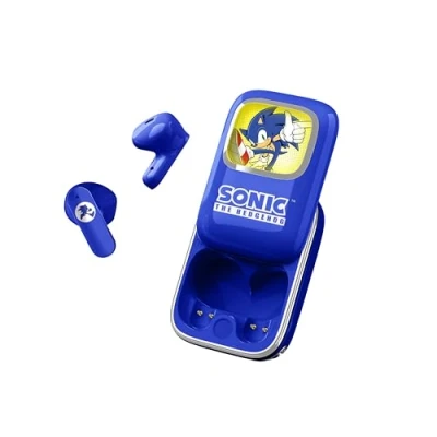 Abbildung von OTL Sonic The Hedgehog Slide TWS Ohrhörer mit Ladehülle In Ear Kopfhörer (ja, Bluetooth, Smart Touch Control)