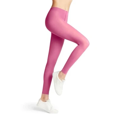 Abbildung von FALKE Damen Leggings Pure Matt 50 DEN W Le halb Blickdicht einfarbig 1 Stück, Rosa Candy 8052, M