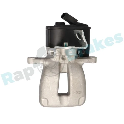 Abbildung von RAP BRAKES R K0081 Bremssattel grau Aluminium Hinterachse links mit Halter für Fahrzeuge elektrischer Feststellbremse