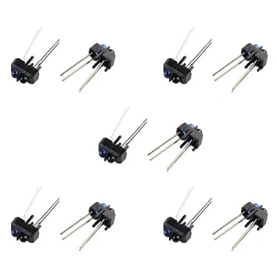 Abbildung von HALJIA TCRT5000 TCRT5000L Reflektierender optischer Sensor IR Schalter kompatibel mit Arduino, 10 Stück