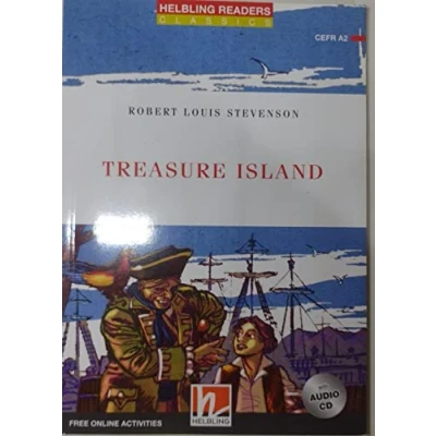 Abbildung von Treasure Island, mit 1 Audio CD: Helbling Readers Red Series / Level 3 (A2): (A2). Free Online Activities (Helbling Classics)