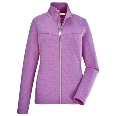 Abbildung von killtec Damen Stretchjacke mit Stehkragen/Fleecejacke KOS 102 WMN FLX JCKT, malve, 44, 39176 000