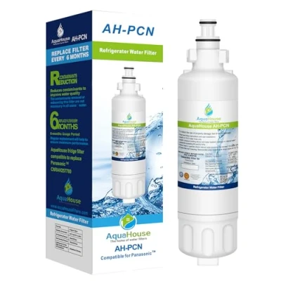 Abbildung von Aquahouse AH PCN Wasserfilter kompatibel mit Panasonic Kühlschrank CNRAH 257760, CNRBH 125950