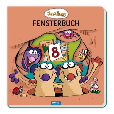 Abbildung von Trötsch Jan und Henry Fensterbuch Pappenbuch: Beschäftigungsbuch Spielbuch Kinderbuch (Jan &amp; Henry)