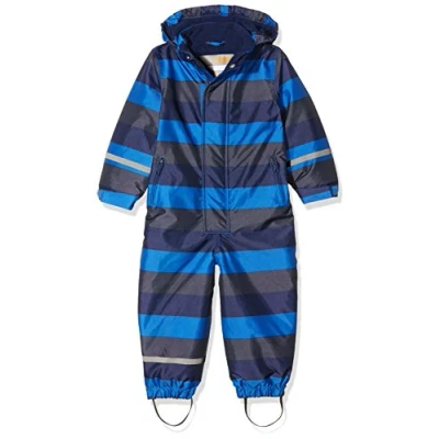 Abbildung von CareTec Baby Mädchen Schneeanzug, Marineblau/Schwarz/Königsblau, 12 18 Monate