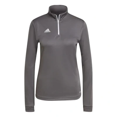 Abbildung von adidas Performance Entrada Langarmshirt, Damen, Größe: XS, Grauweiss