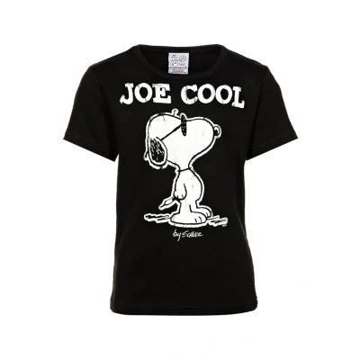 Abbildung von Logoshirt Peanuts JOE COOL Tshirt print für Kinder, Größe: 92/98, Black