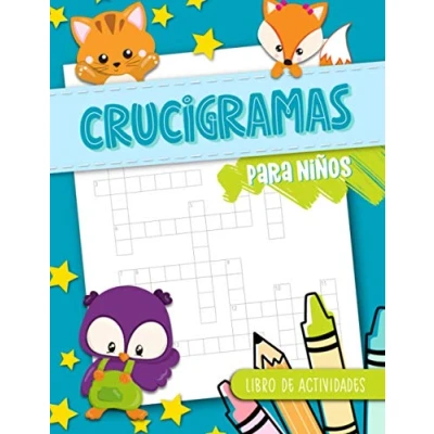 Abbildung von Crucigramas para niños Libro de actividades