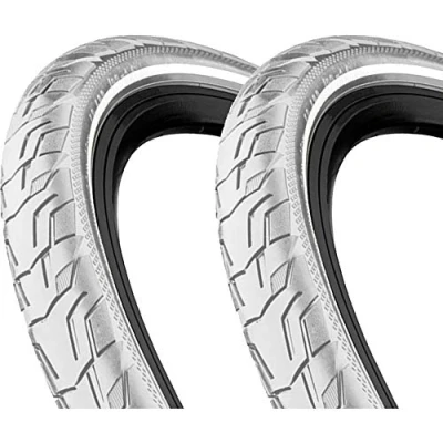 Abbildung von Continental Unisex Adult Ride City Bicycle Tire, Grey, 28&quot;, 700 x 47C (45C), 28 1.75