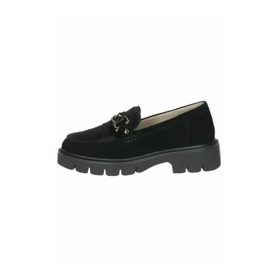 Abbildung von Caprice Slipper, Damen, Größe: 37, Black suede Leder und textil