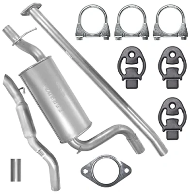 Abbildung von Auspuffanlage Schalldämpferset Auspuff für Ford Focus C Max I 1 MK1 1.6 TDCI 1.8