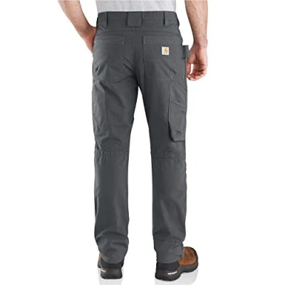 Abbildung von Carhartt Steel Rugged Flex Relaxed Fit Doppelfront Utility Arbeitshose Herren Grau W40/L32