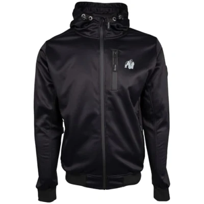 Abbildung von Gorilla Wear Glendale Kapuzenpullover, Herren, Größe: Medium, Black