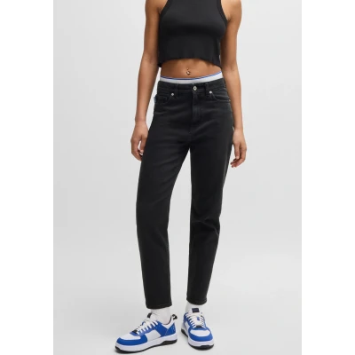 Abbildung von HUGO 5 Pocket Jeans Damen NOE_B Mom Fit (1 tlg)