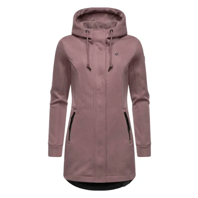 Abbildung von Ragwear Letti Bonded Kurzmantel, Damen, Größe: XS, Mauve24