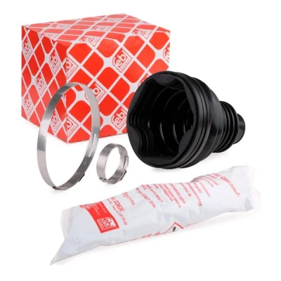 Abbildung von FEBI BILSTEIN 100401 Achsmanschette getriebeseitig, Vorderachse Thermoplast OPEL: Astra H Caravan, GTC, Vectra C AUDI: A5 B8 Coupe