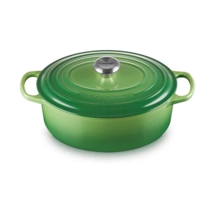 Abbildung von Le Creuset Bratpfanne Oval Signature Bamboo ø 29 cm / 4.7 Liter