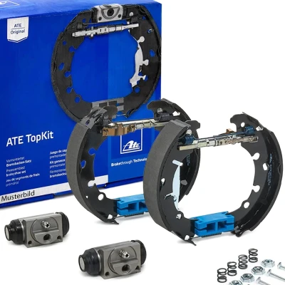 Abbildung von ATE Original TopKit 03.0520 8019.3 Bremsensatz, Trommelbremse mit Radbremszylinder, Zubehör DACIA: Duster SUV, Kastenwagen