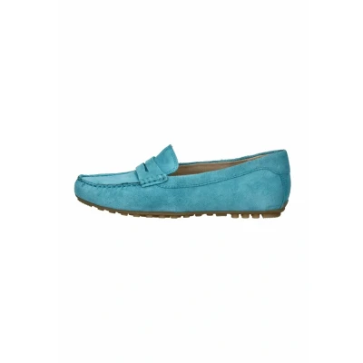 Abbildung von Caprice Mokassin, Damen, Größe: 36, Blue suede h Schuhe