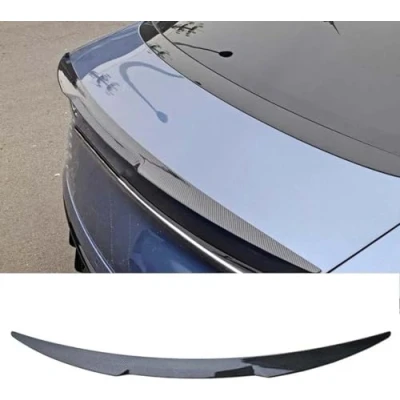 Abbildung von Auto Heckspoiler Flügel für BYD Seal EV 2023 2022 2024, Kohlefasermaterial Dach Heckflügel Spoiler Performance Tuning Lippe Wing Dekoration Zubehör,B Carbon Fiber Look