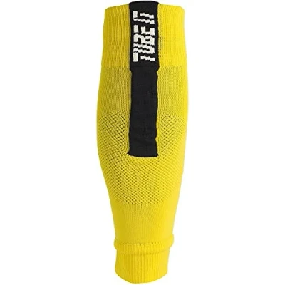 Abbildung von Uhlsport Herren Tube It Sleeve Socken, schwarz/limonengelb, 33 36