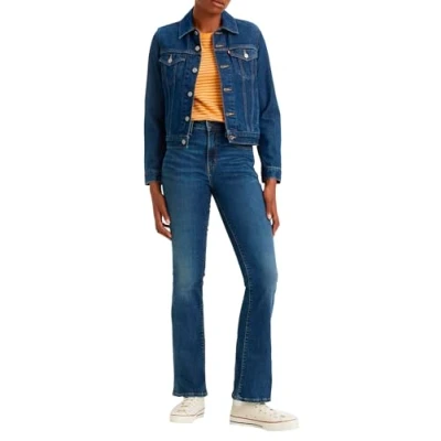 Abbildung von Levi&#039;s Damen 725™ High Rise Bootcut Jeans,Blue Wave Dark,28W / 34L