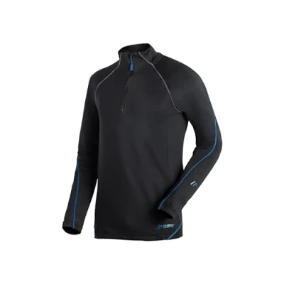 Abbildung von Maier Sports Langarmshirt Herren Skirolli ROGWER 483001 schwarz