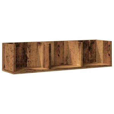 Abbildung von vidaXL Regal CD Wandregal Altholz Optik 75x18x18 cm Holzwerkstoff, 1 tlg.