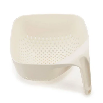 Abbildung von Joseph Square Colander Eckiger Durschlag mit Abgießkanten weiß