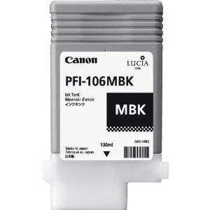 Abbildung von Canon PFI 106MBK Mattschwarz Druckerpatrone
