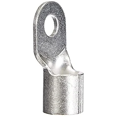 Abbildung von ERKO Ringkabelschuhe Set 50 Stück 35mm² M6 Professionalle kupfer, galvanisch verzinnt, nach DIN 46234, Ohne Isolierung für Mehraderkabel Cu, schützt elektrische Verbindungen