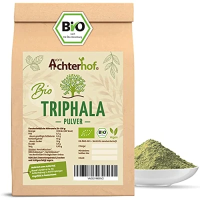 Abbildung von Triphala Pulver Bio (100g) Ayurveda vom Achterhof