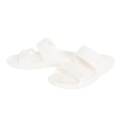 Abbildung von Crocs unisex adult Classic Sandal Slide Sandal, White, 38/39 EU