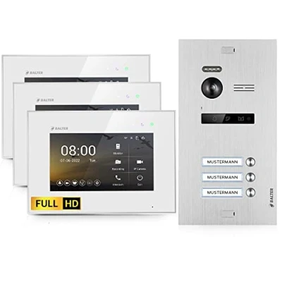Abbildung von Balter Video Türsprechanlage EVO HD (Komplettset, 3x 7&quot; Full Monitore)