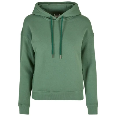 Abbildung von Urban Classics Organic Kapuzenpullover, Damen, Größe: XS, Salvia