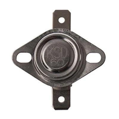 Abbildung von edi tronic Temperaturschalter 60C Öffner KSD60 Thermoschalter Temperaturbegrenzer Schalter