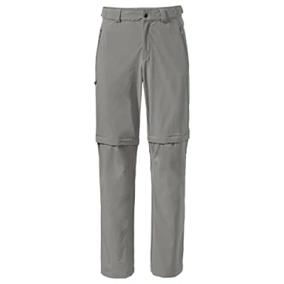 Abbildung von VAUDE Herren Mens Farley Stretch T zip Pants Iii Hose, Stone Grey, 58 Kurz EU