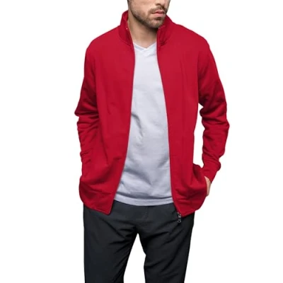 Abbildung von HRM Herren 1001 Kapuzenpullover, red, XL