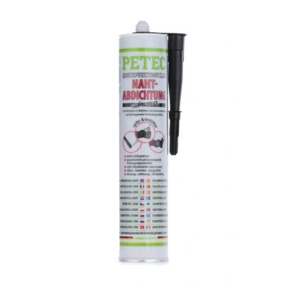 Abbildung von PETEC 94231 Karosseriedichtstoff schwarz Kartusche 310 15 spritzbar, UV beständig, elastisch, aushärtend, überlackierbar