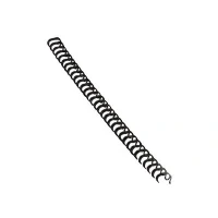 Abbildung von Fellowes Drahtbinderücken A14 3:1 6mm 21 35 Blatt schwarz VE=100 Stück